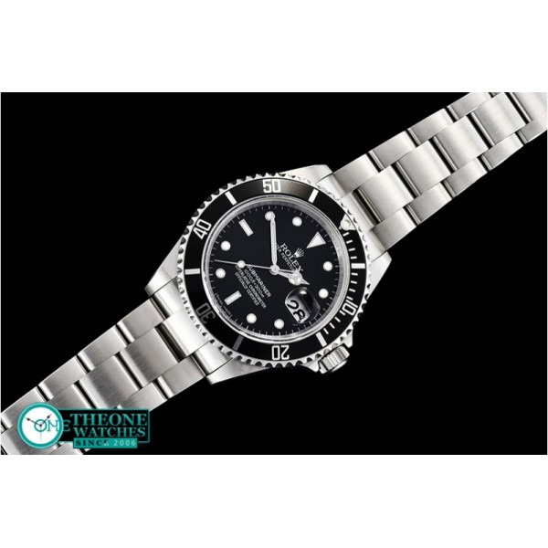 Rolex - Submariner Ref.16610 SS/SS Black JF A3135 Mod