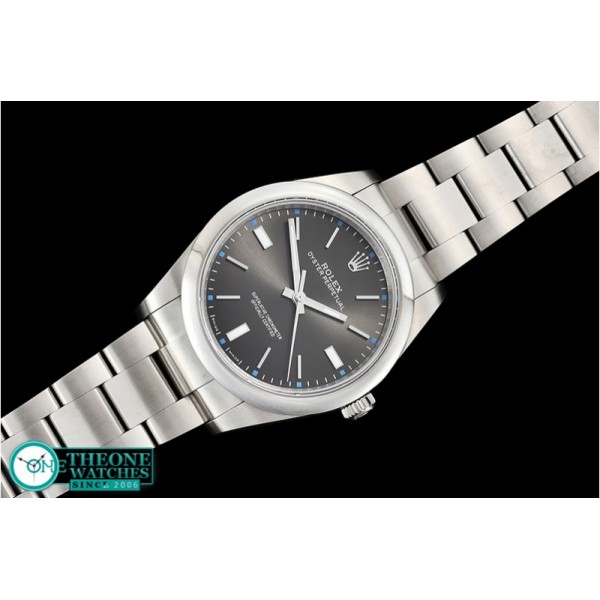 Rolex - Oyster Pert. 39mm 114300 SS/SS Rhod Grey BP Asia 3132