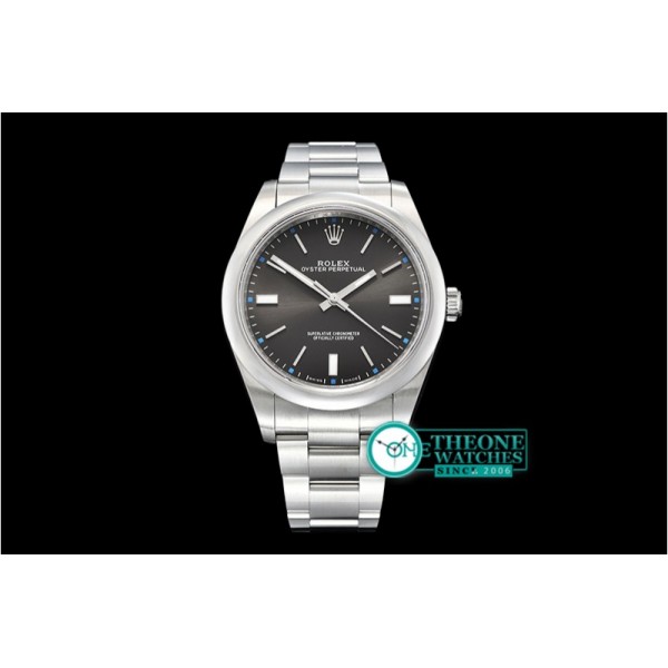 Rolex - Oyster Pert. 39mm 114300 SS/SS Rhod Grey BP Asia 3132