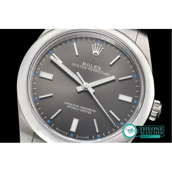 Rolex - Oyster Pert. 39mm 114300 SS/SS Rhod Grey BP Asia 3132