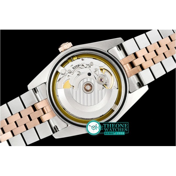 Rolex - DJ Midsize 31mm Diam Bez RG/SS Wht MOP Diam BP A2836