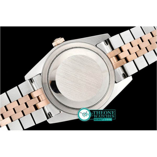 Rolex - DJ Midsize 31mm Diam Bez RG/SS Wht MOP Diam BP A2836