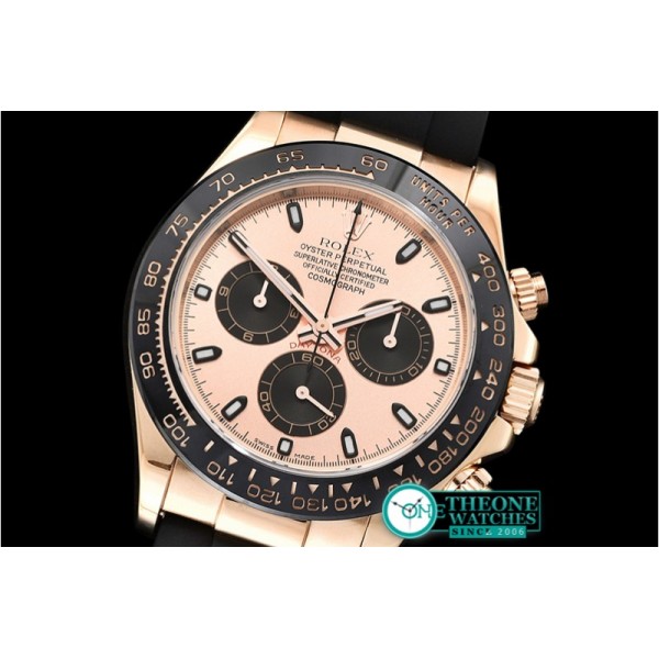 Rolex - Daytona Cer RG/RU Rose Gold Stick JF Ult A7750