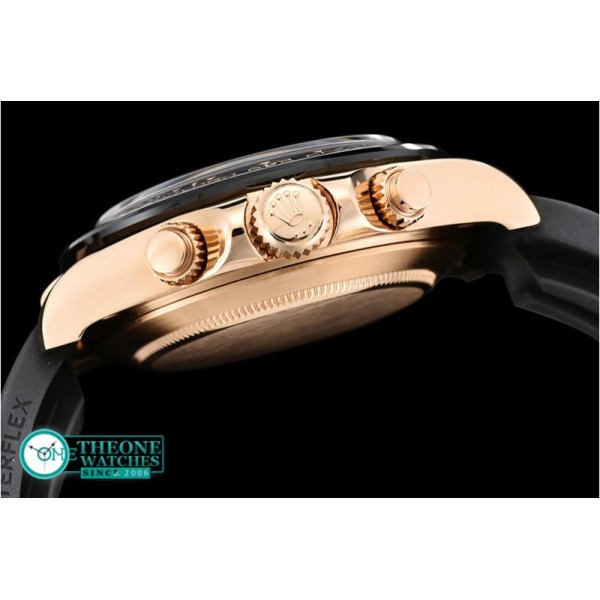 Rolex - Daytona Cer RG/RU Rose Gold Stick JF Ult A7750