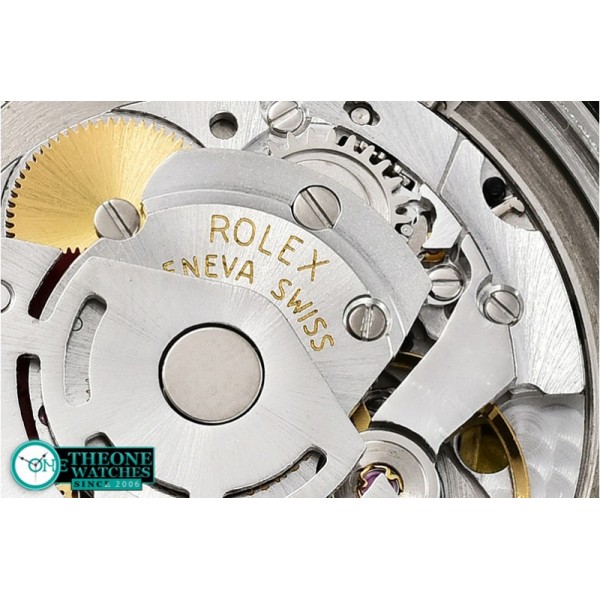 Rolex - GMT II Cer Bez 18K Wrp YG/SS Black Noob A3186 Mod