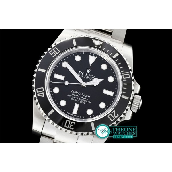 Rolex - Submariner 114060 SS/SS Cer Bez Black JF SH3130