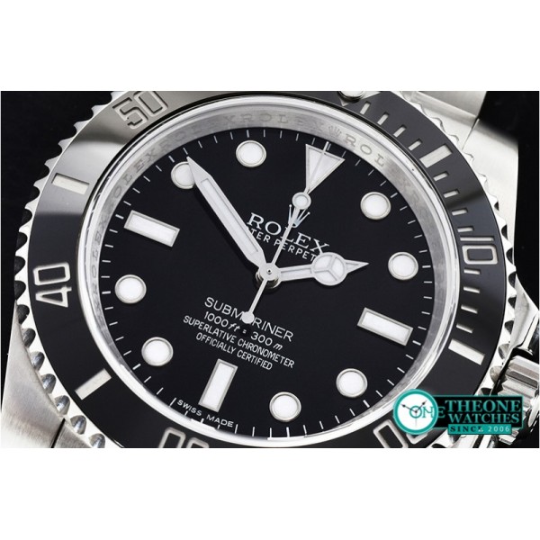 Rolex - Submariner 114060 SS/SS Cer Bez Black JF SH3130