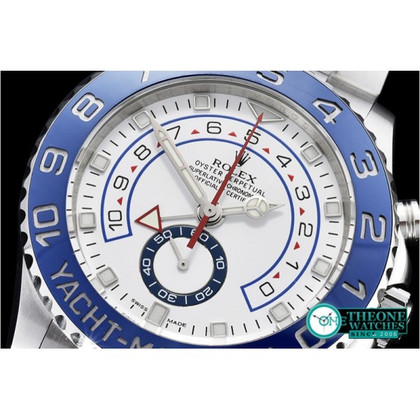 Rolex - YachtMaster II 116680 Blue SS/SS White JF V2 A7750