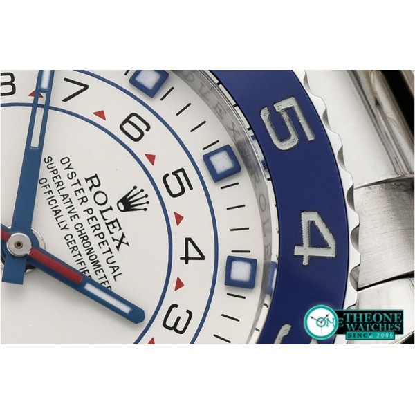 Rolex - YachtMaster II Blue SS/SS White BP Asia 2813 Mod