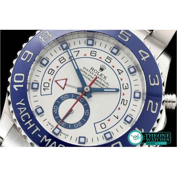 Rolex - YachtMaster II Blue SS/SS White BP Asia 2813 Mod