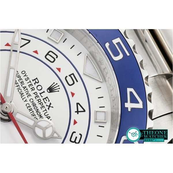 Rolex - YachtMaster 116680 Blue SS/SS White BP Asia 7750 Mod