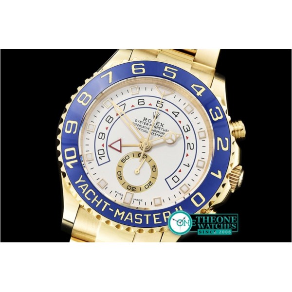 Rolex - YachtMaster 116688 Blue YG/YG White BP Asia 7750 Mod