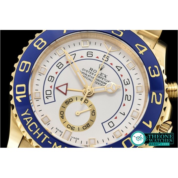 Rolex - YachtMaster 116688 Blue YG/YG White BP Asia 7750 Mod