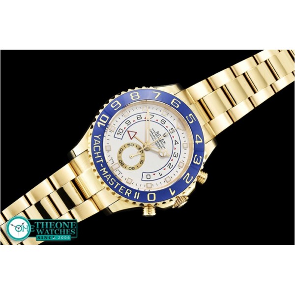 Rolex - YachtMaster 116688 Blue YG/YG White BP Asia 7750 Mod