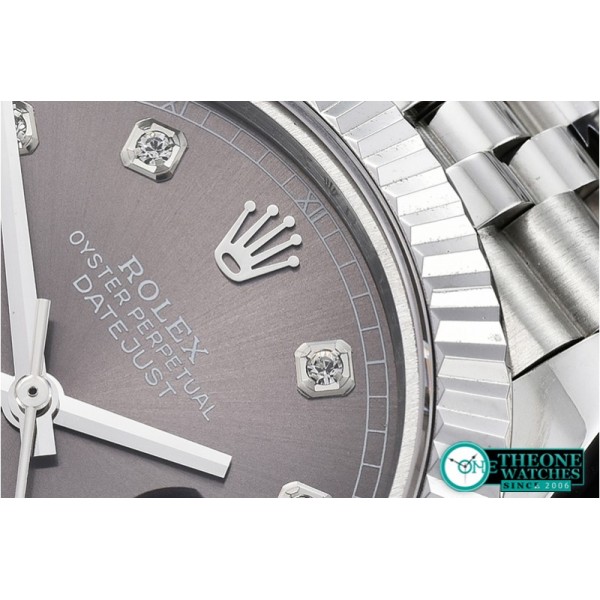 Rolex - DJ2 41mm Jub Flt SS/SS D.Grey Diams BP Asia 3235 Mod