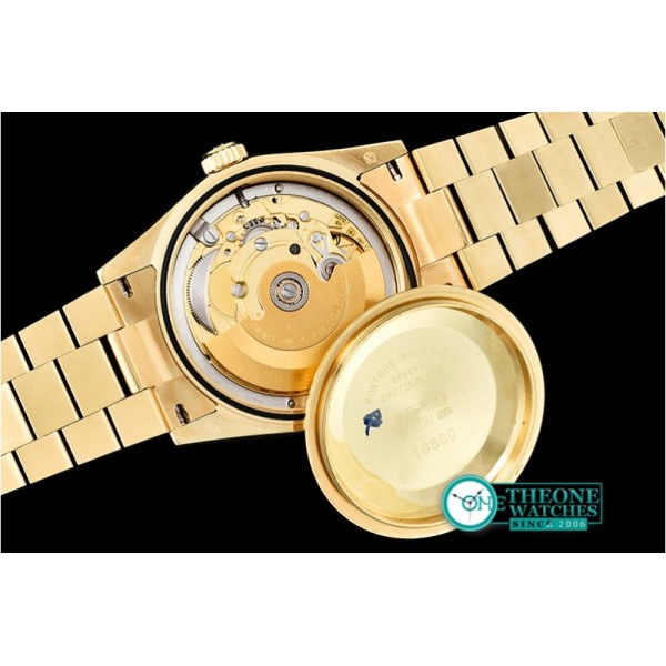 Rolex - DayDate 36mm Flt YG/YG Wrap Gold Diam BP Swiss 2836