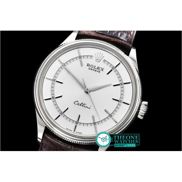 Rolex - Cellini Time Ref.50509 SS/LE Silver White Asia 3132