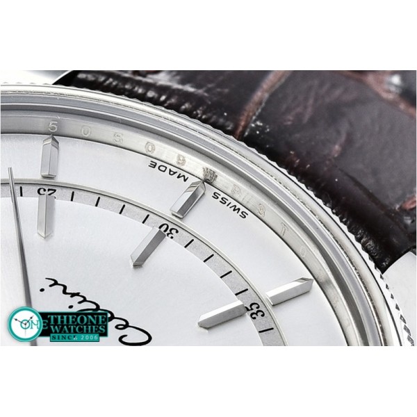 Rolex - Cellini Time Ref.50509 SS/LE Silver White Asia 3132