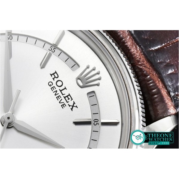 Rolex - Cellini Time Ref.50509 SS/LE Silver White Asia 3132