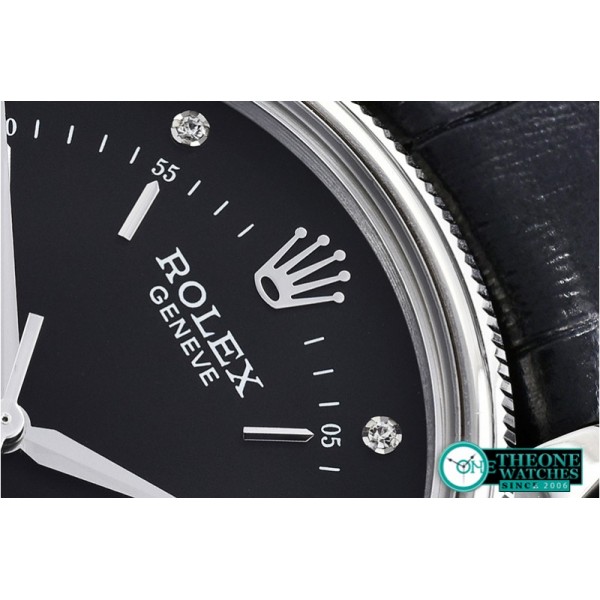 Rolex - Cellini Time Ref.50509 SS/LE Black Diams Asia 3132