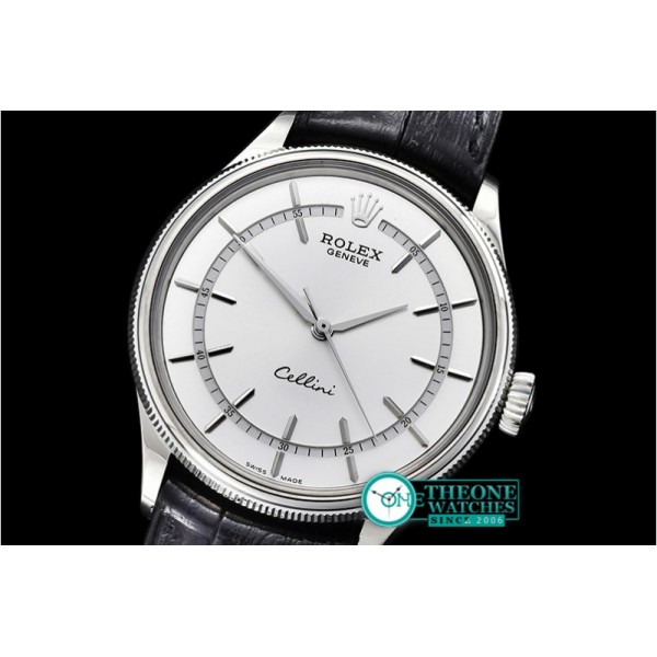 Rolex - Cellini Time Ref.50509 SS/LE Silver White Asia 3132