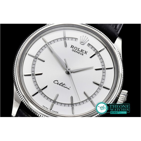 Rolex - Cellini Time Ref.50509 SS/LE Silver White Asia 3132