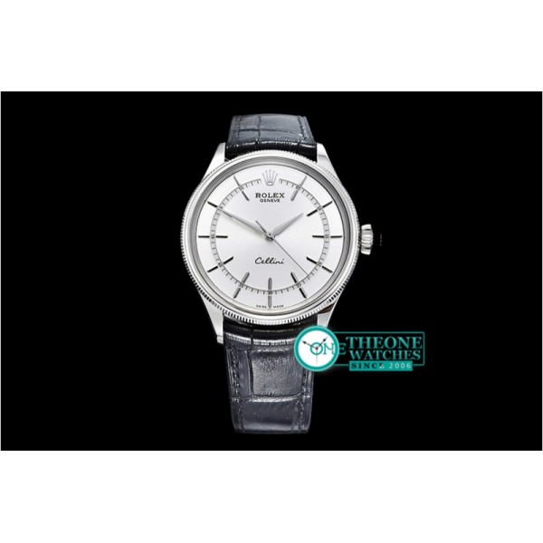 Rolex - Cellini Time Ref.50509 SS/LE Silver White Asia 3132