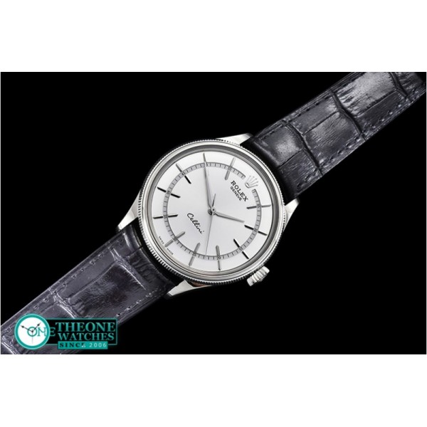 Rolex - Cellini Time Ref.50509 SS/LE Silver White Asia 3132