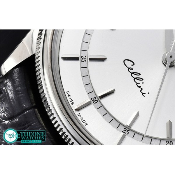 Rolex - Cellini Time Ref.50509 SS/LE Silver White Asia 3132