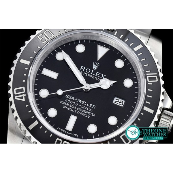 Rolex - SeaDweller 116600 Cer Bez SS/SS Black Noob A3135 Mod