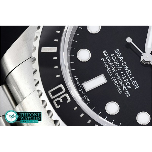 Rolex - SeaDweller 116600 Cer Bez SS/SS Black Noob A3135 Mod