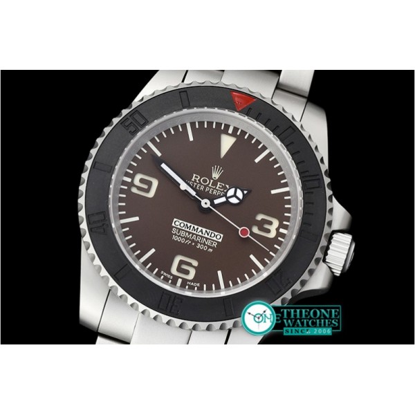 Rolex - Bamford Commando Submariner SS/SS Brown Asia 2836