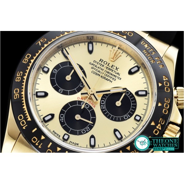 Rolex - Daytona 116518LN Cer Bez YG/RU Gold Stk ARF A4130