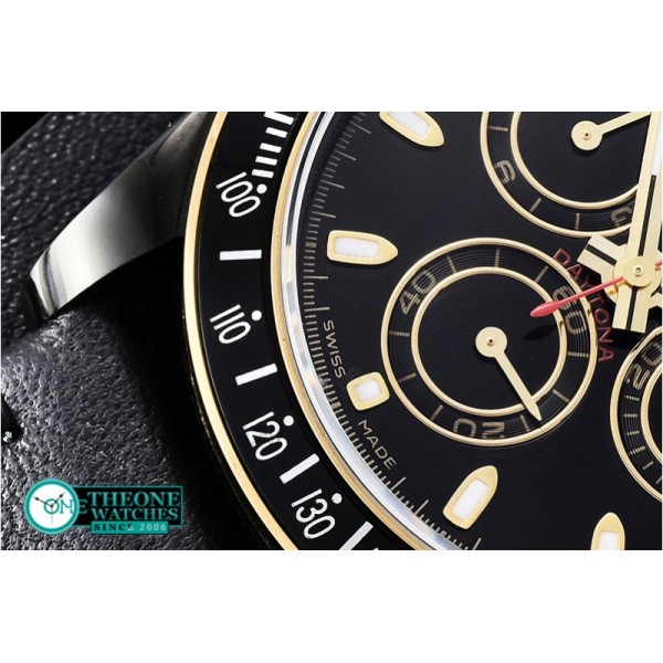 Rolex - Daytona Kravitz LK01 DLC/LE Black/Gold BP A7750 Mod