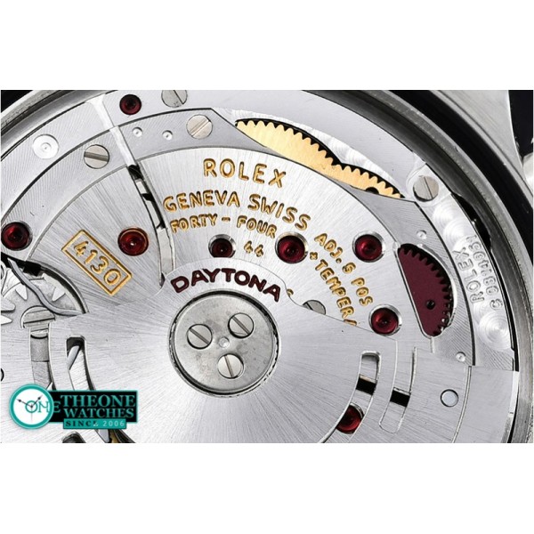 Rolex - Daytona 116520 SS/SS White Sticks ARF Asia 4130 Mod