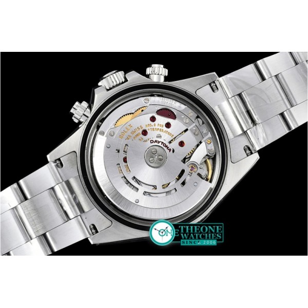 Rolex - Daytona 116520 SS/SS White Sticks ARF Asia 4130 Mod