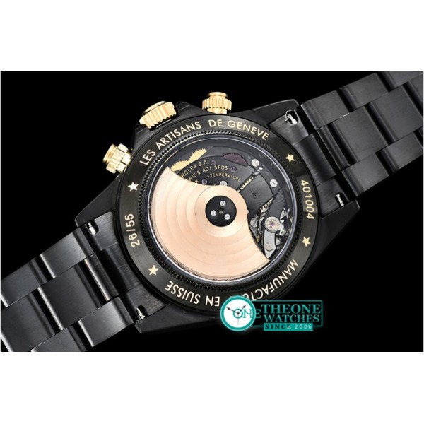 Rolex - Daytona Kravitz LK01 DLC/DLC Black/Gold BP V2 A7750