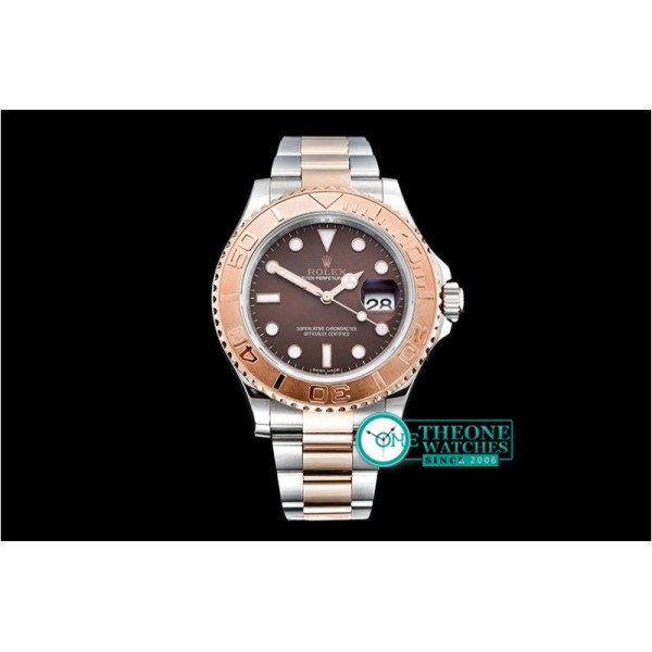 Rolex - YachtMaster 116623 40mm Wrapped RG/SS Brown BP A3135