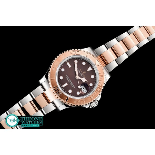 Rolex - YachtMaster 116623 40mm Wrapped RG/SS Brown BP A3135