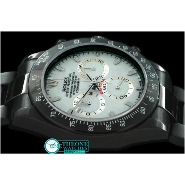 Rolex - PVD/PVD White Sticks Asia 7750 Running Secs @ 6