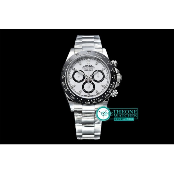 Rolex - Daytona 116500LN SS/SS White ARF Asia 4130 Mod