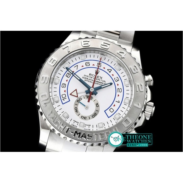 Rolex - YachtMaster 116689 SS SS/SS White JF Asia 7750 Mod