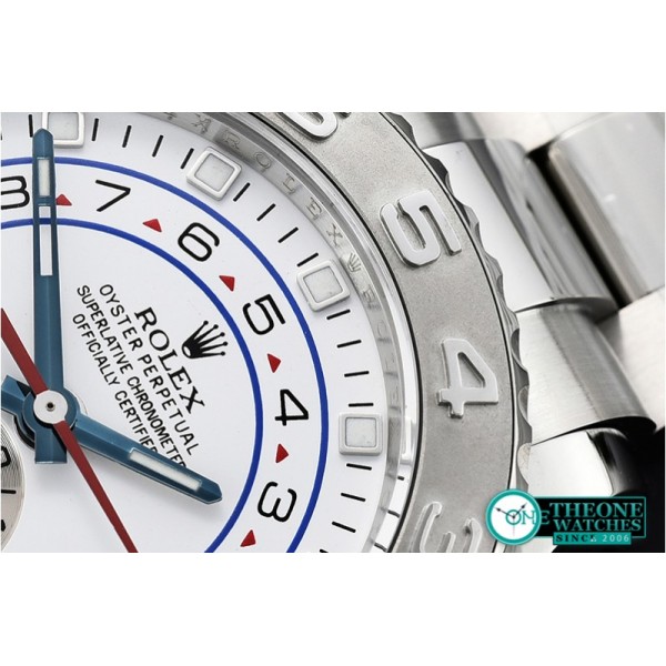 Rolex - YachtMaster 116689 SS SS/SS White JF Asia 7750 Mod