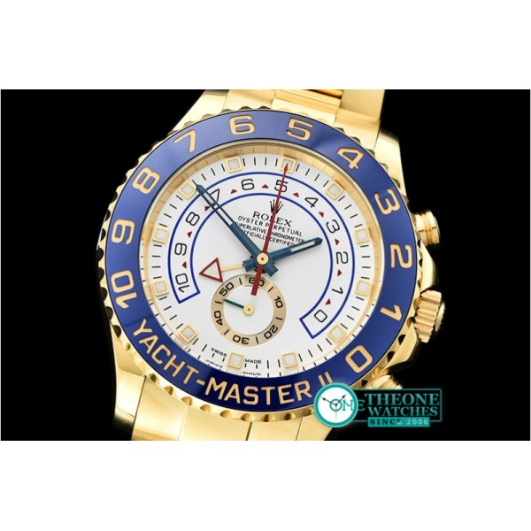 Rolex - YachtMaster 116688 Blue YG/YG White JF Asia 7750 Mod