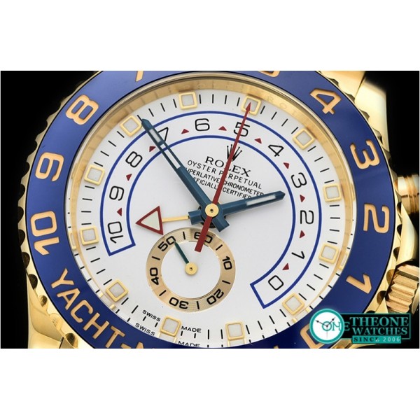 Rolex - YachtMaster 116688 Blue YG/YG White JF Asia 7750 Mod