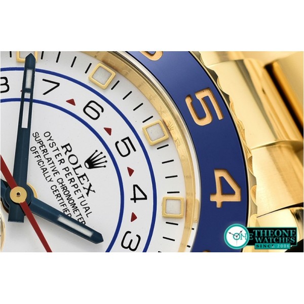 Rolex - YachtMaster 116688 Blue YG/YG White JF Asia 7750 Mod