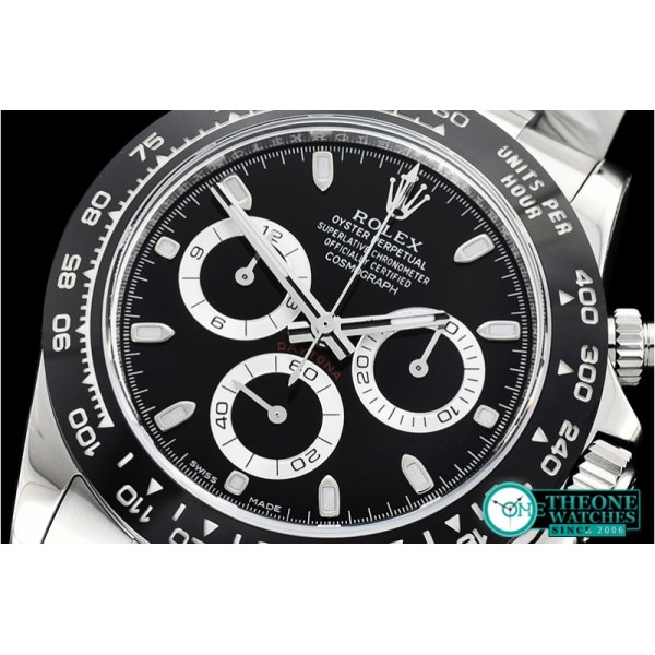 Rolex - Daytona 116500LN SS/SS Black ARF Asia 4130 Mod