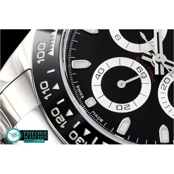 Rolex - Daytona 116500LN SS/SS Black ARF Asia 4130 Mod