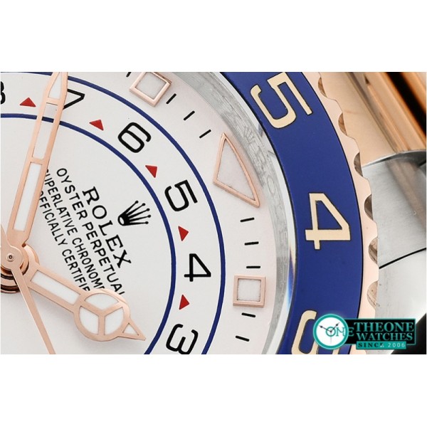 Rolex - YachtMaster 116681 Blue RG/SS White BP Asia 4161 Mod