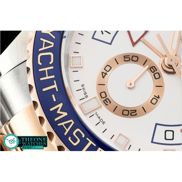 Rolex - YachtMaster 116681 Blue RG/SS White BP Asia 4161 Mod